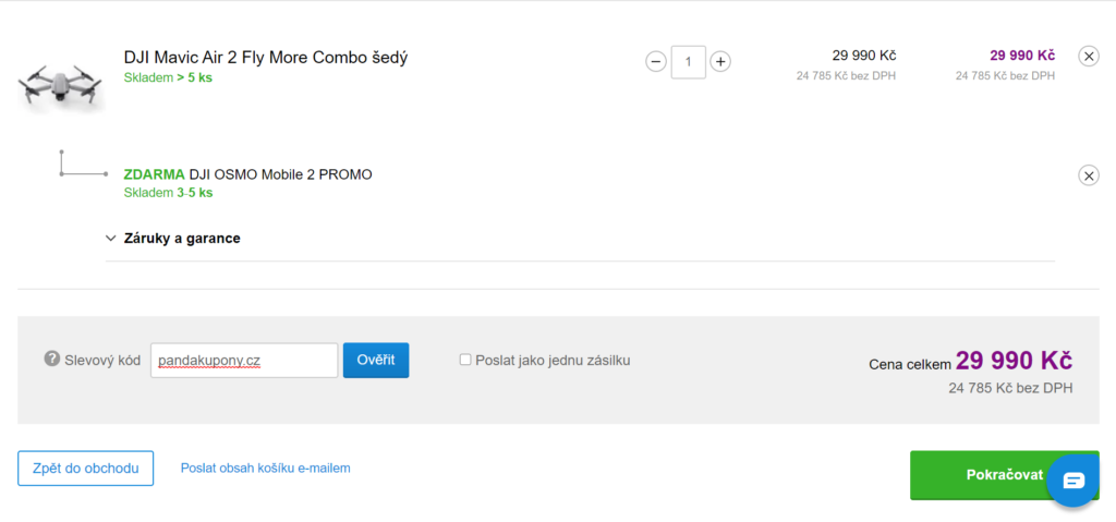 Slevový kupón Smarty