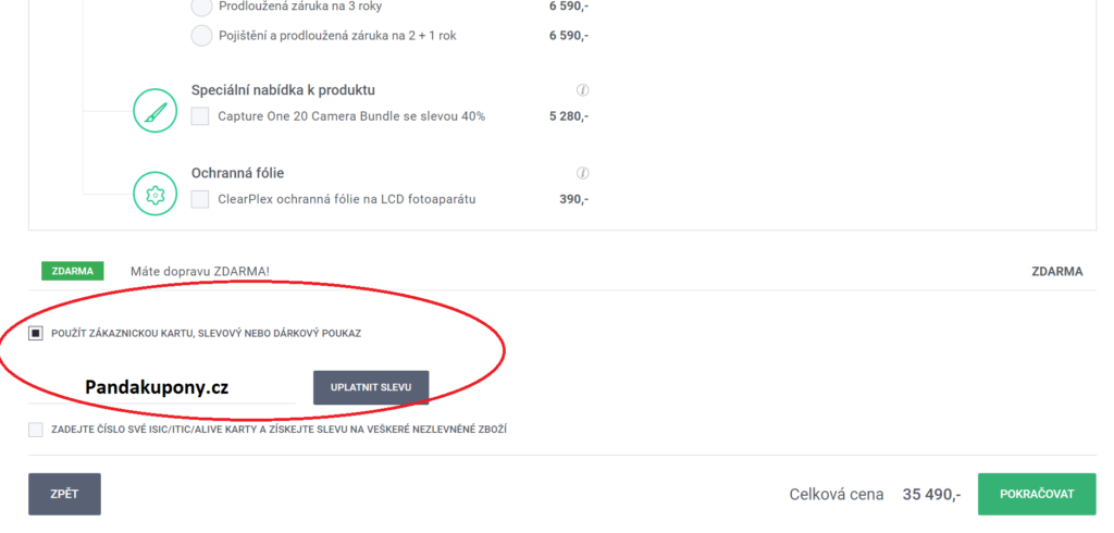 Slevový kupón FotoSkoda.cz