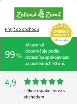 Recenze obchodu Zelená Země Zelená Země hodnocení Heureka