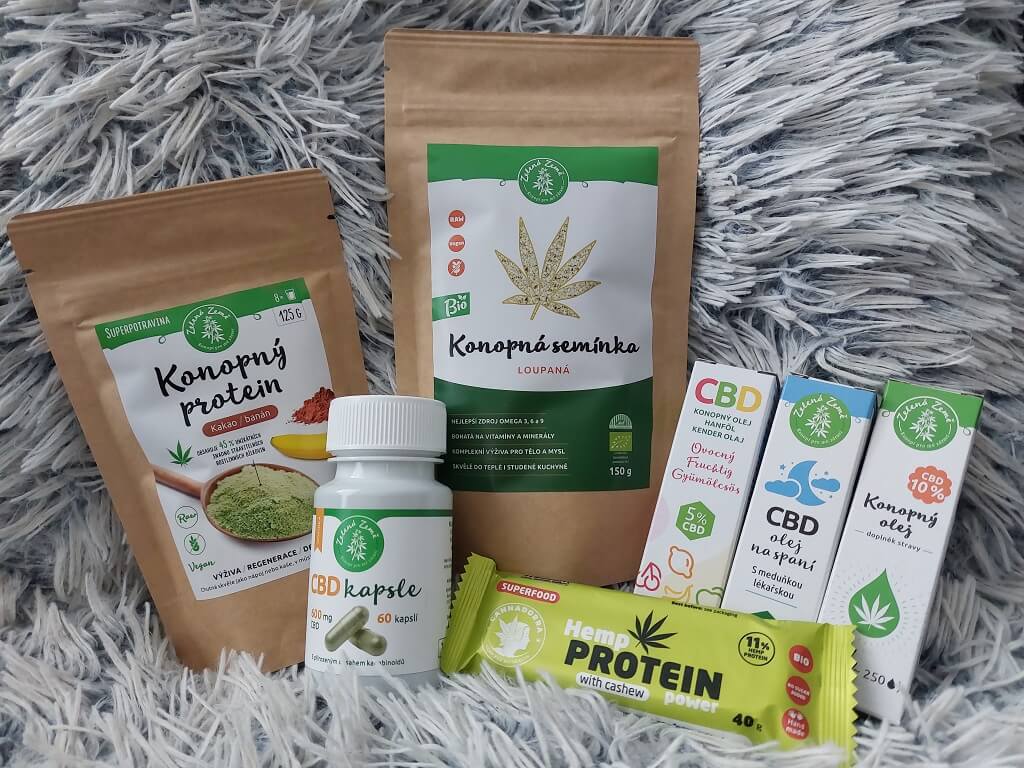 Naše redaktorka otestovala CBD produkty Zelené Země