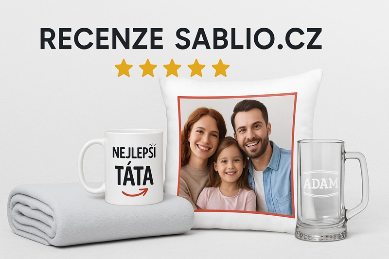 Recenze dárků od Sablio.cz